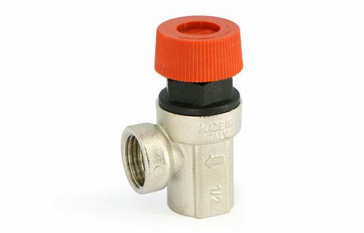 Клапан предохранительный ВВ 1/2", 3 бар, никелированный Uni-fitt