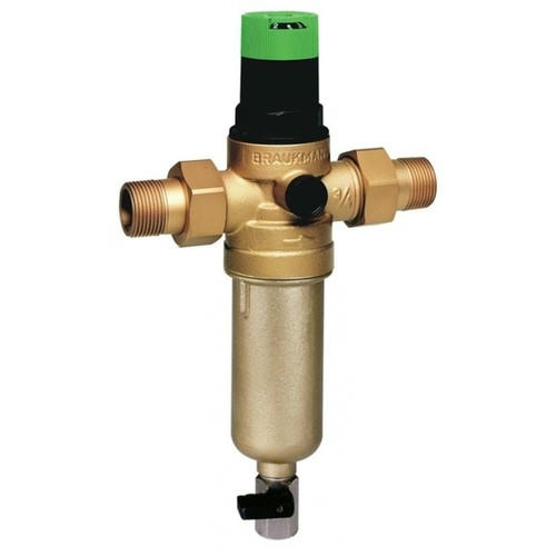 Фильтр тонкой очистки промывной с редуктором FK06 3/4" ААМ Honeywell