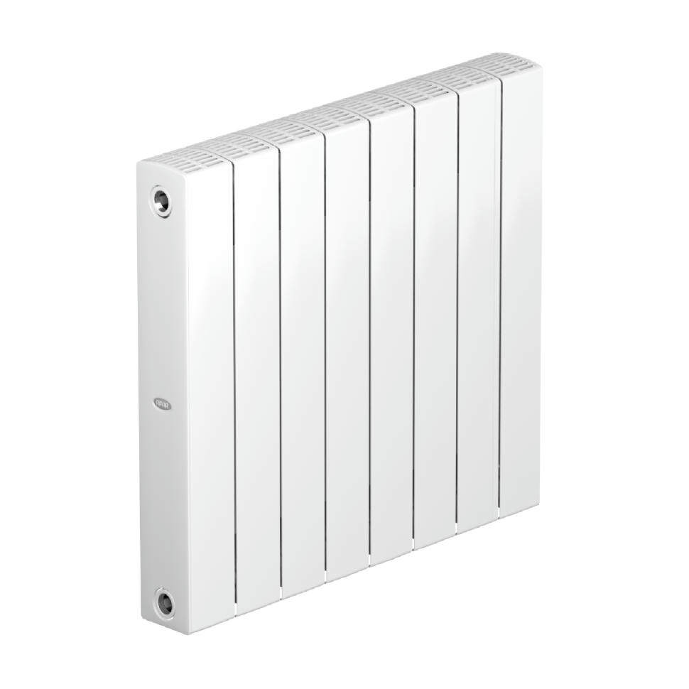 Радиатор биметаллический RIFAR SUPReMO 500 8 секций, боковое подключение (белый RAL 9016)