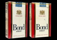 Сигареты - BOND Street. American blend. USA. 90-е. Редкие. Оригинал verified