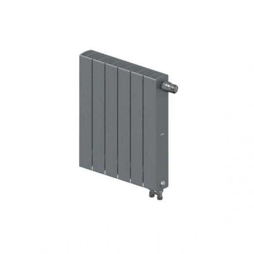 Радиатор биметаллический RIFAR SUPReMO VENTIL 500 6 секций, нижнее правое подключение (титан)