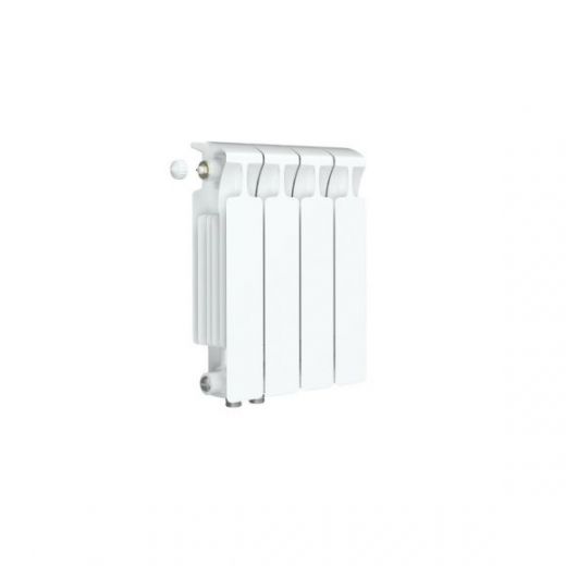 Радиатор биметаллический RIFAR MONOLIT VENTIL 300 4 секции, нижнее левое подключение (белый RAL 9016)