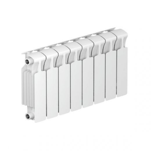 Радиатор биметаллический RIFAR MONOLIT 300 7 секций, боковое подключение (белый RAL 9016)