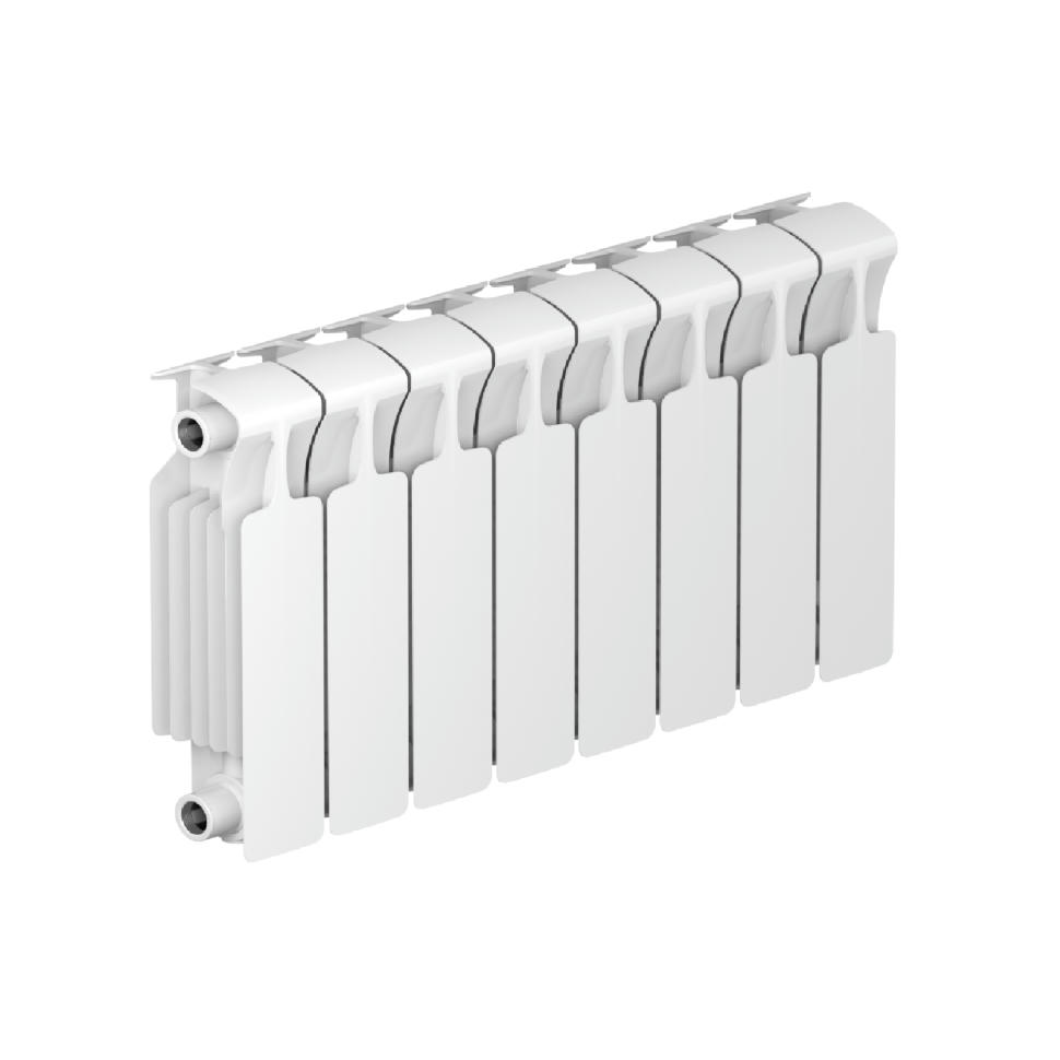 Радиатор биметаллический RIFAR MONOLIT 300 7 секций, боковое подключение (белый RAL 9016)