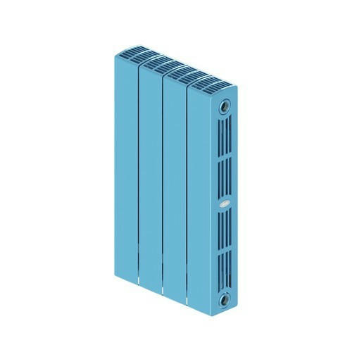 Радиатор биметаллический RIFAR SUPReMO 500 6 секций, боковое подключение (сапфир)