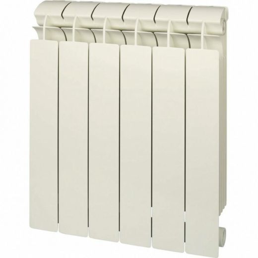 Радиатор биметаллический секционный Style Plus 500 4 секции, боковое подключение Global