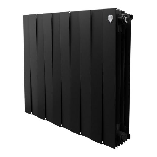 Радиатор биметаллический Royal Thermo PianoForte 500 Noir Sable 10 секций, боковое подключение