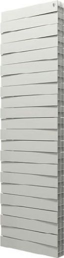 Радиатор биметаллический Royal Thermo PianoForte Tower 500 Bianco Traffico 22 секции, боковое подключение