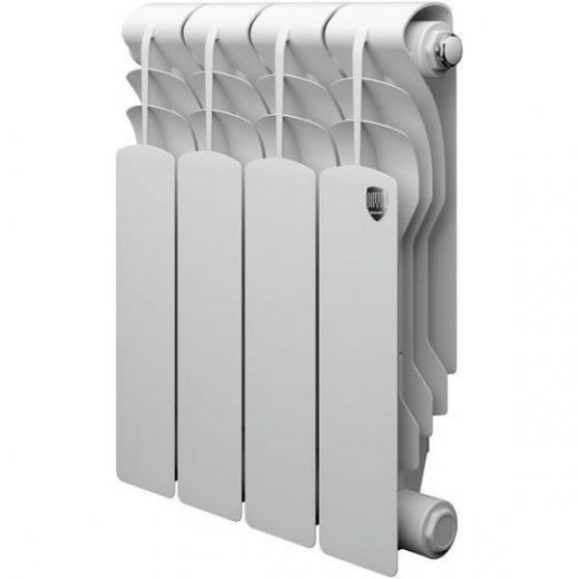 Радиатор биметаллический Royal Thermo Revolution Bimetall 350 4 секции, боковое подключение
