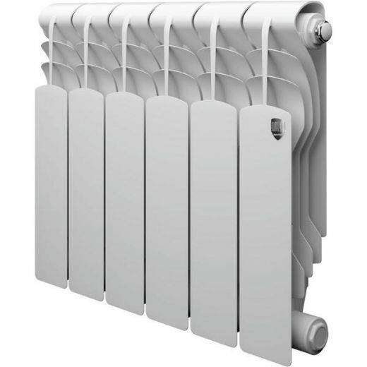 Радиатор биметаллический Royal Thermo Revolution Bimetall 350 6 секций, боковое подключение