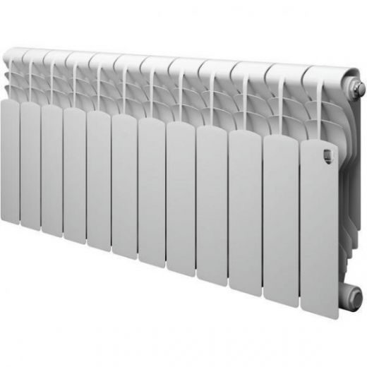 Радиатор биметаллический Royal Thermo Revolution Bimetall 350 12 секций, боковое подключение