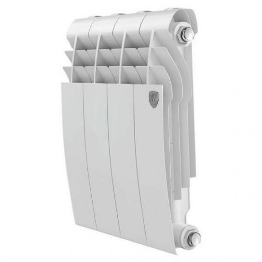 Радиатор биметаллический Royal Thermo BiLiner Bianco Traffico 350 4 секции, боковое подключение