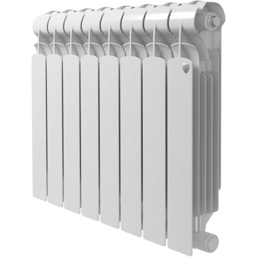 Радиатор биметаллический Royal Thermo Indigo Super+ 500 8 секций, боковое подключение