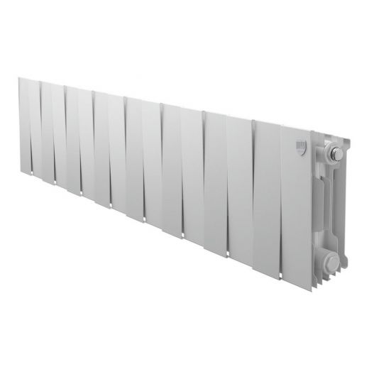 Радиатор биметаллический Royal Thermo PianoForte 200 Bianco Traffico 16 секций, боковое подключение
