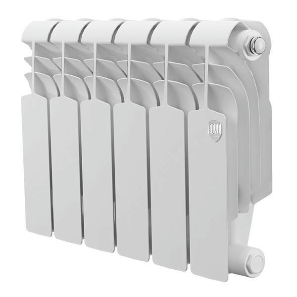 Радиатор биметаллический Royal Thermo Vittoria Super 300 6 секций, боковое подключение