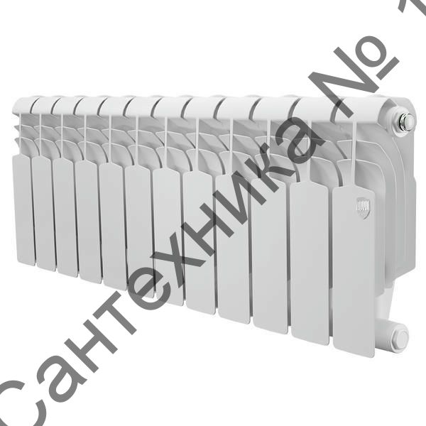 Радиатор биметаллический Royal Thermo Vittoria Super 300 12 секций, боковое подключение