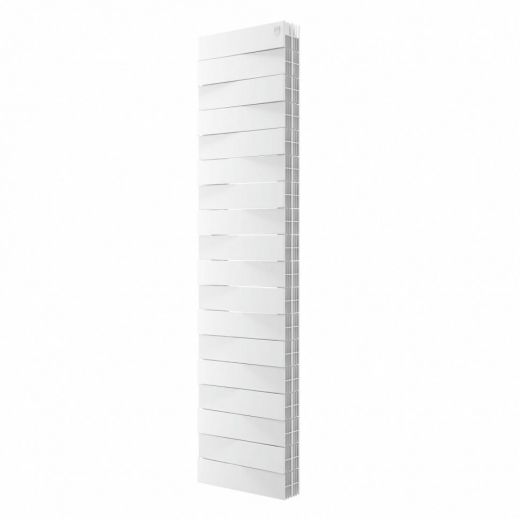 Радиатор биметаллический Royal Thermo PianoForte Tower 300 Bianco Traffico 18 секций, боковое подключение