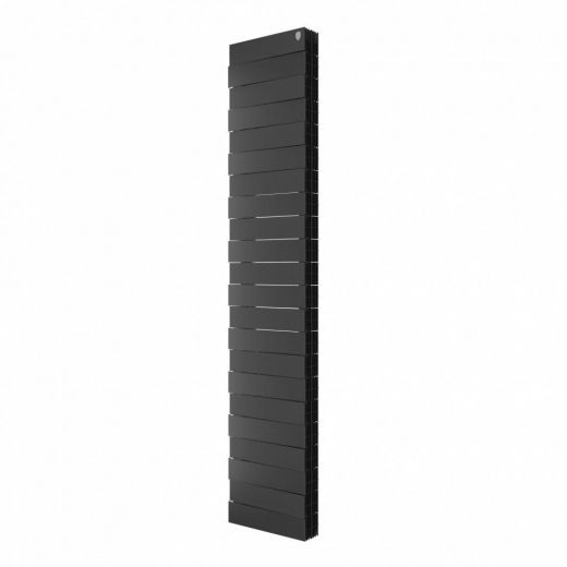 Радиатор биметаллический Royal Thermo PianoForte Tower 300 Noir Sable 22 секций, боковое подключение