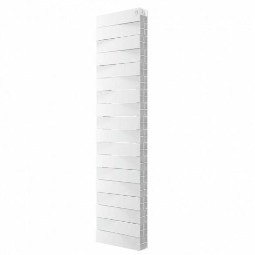 Радиатор биметаллический Royal Thermo PianoForte Tower 200 Bianco Traffico 18 секций, боковое подключение