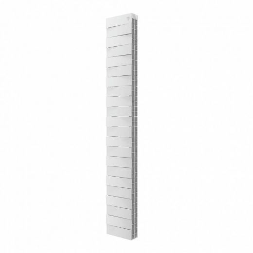 Радиатор биметаллический Royal Thermo PianoForte Tower 200 Bianco Traffico 22 секций, боковое подключение