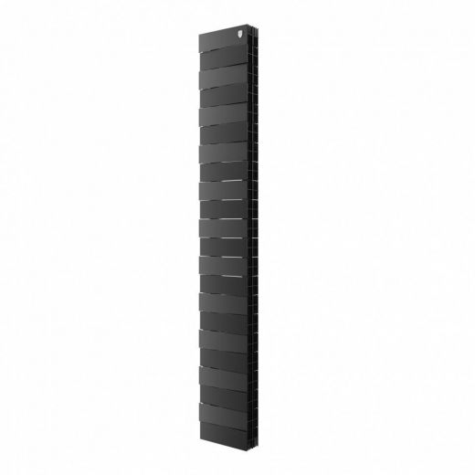 Радиатор биметаллический Royal Thermo PianoForte Tower 200 Noir Sable 22 секций, боковое подключение