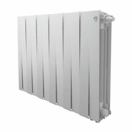 Радиатор биметаллический Royal Thermo PianoForte 500 Bianco Traffico 12 секций, нижнее подключение VDR80
