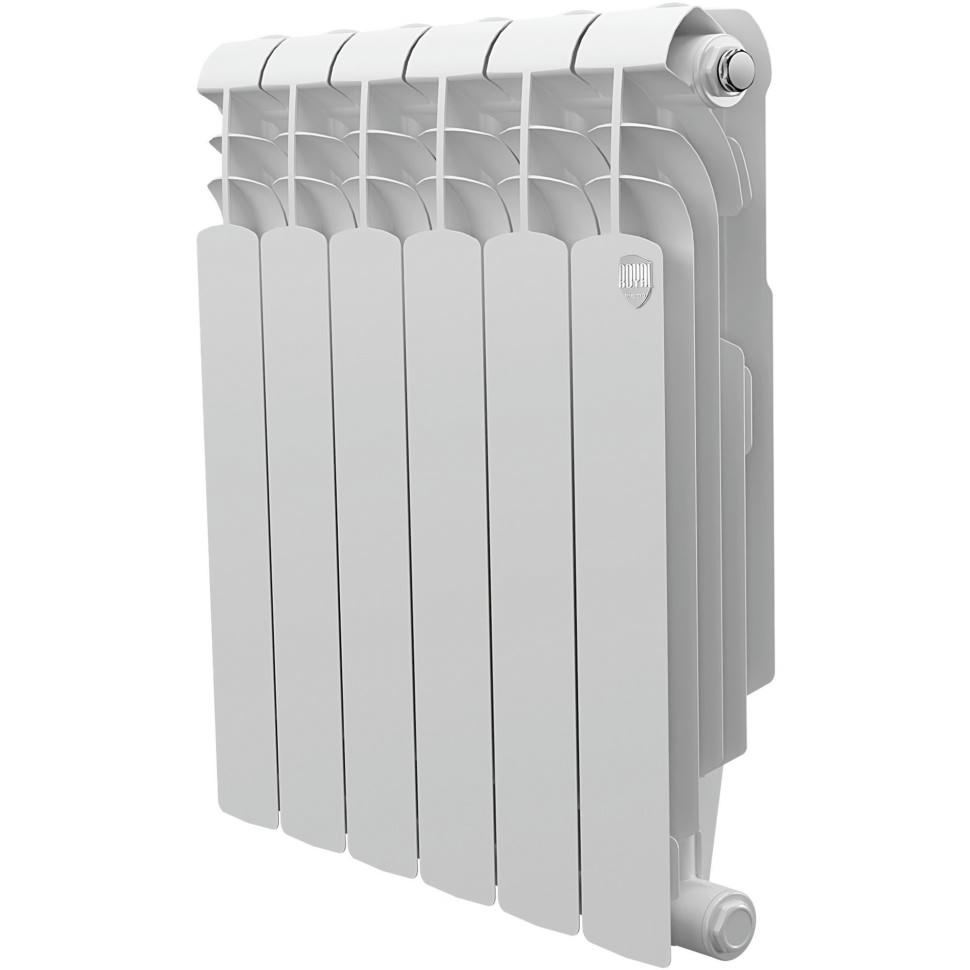 Радиатор биметаллический Royal Thermo Vittoria Super 500 2.0 6 секций, боковое подключение