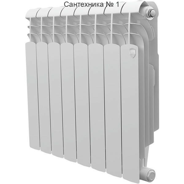 Радиатор биметаллический Royal Thermo Vittoria Super 500 2.0 9 секций, боковое подключение