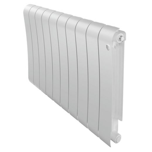 Радиатор биметаллический Royal Thermo Infinity 500 Bianco Traffico 10 секций, боковое подключение
