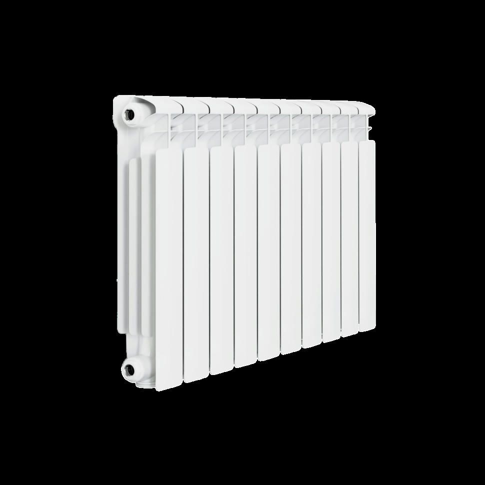 Радиатор алюминиевый RIFAR ALUM Eco 500 10 секций, боковое подключение (белый RAL 9016)