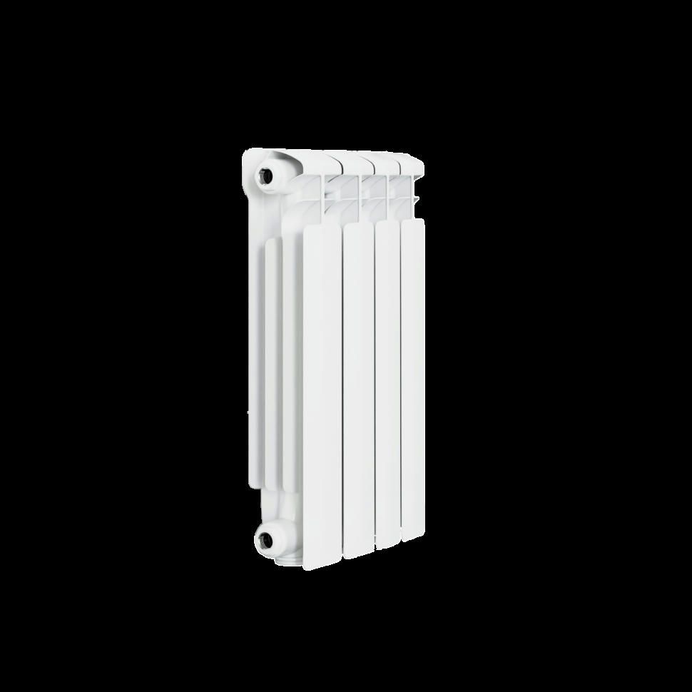 Радиатор алюминиевый RIFAR ALUM Eco 500 4 секции, боковое подключение (белый RAL 9016)