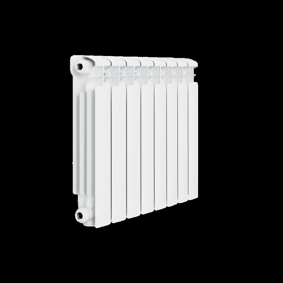Радиатор алюминиевый RIFAR ALUM Eco 500 8 секций, боковое подключение (белый RAL 9016)