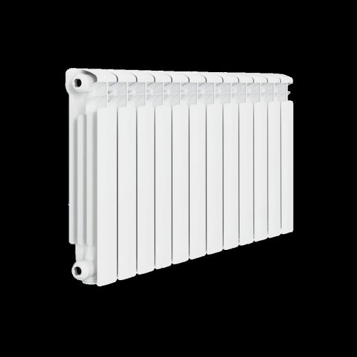 Радиатор алюминиевый RIFAR ALUM Eco 500 12 секций, боковое подключение (белый RAL 9016)