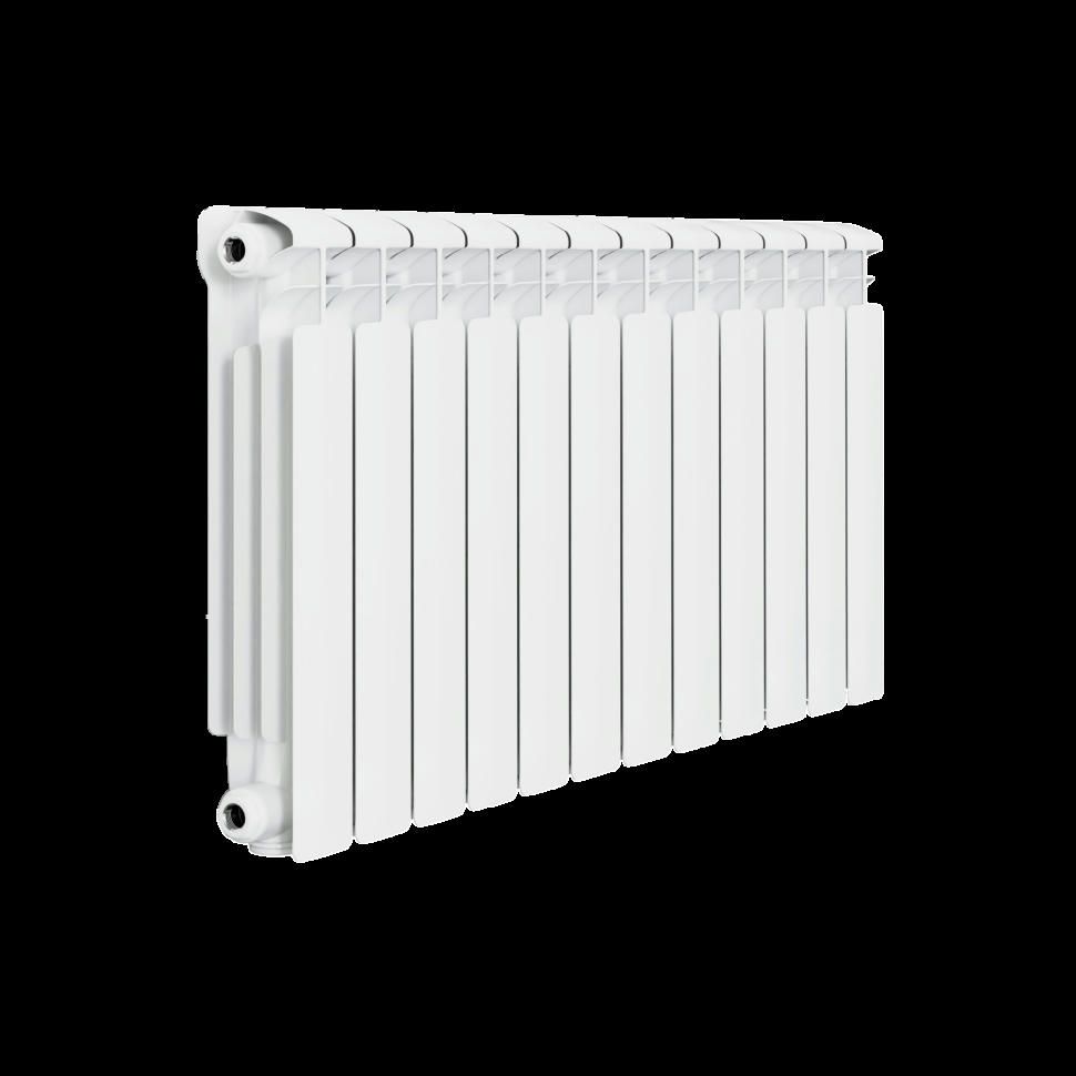 Радиатор алюминиевый RIFAR ALUM Eco 500 12 секций, боковое подключение (белый RAL 9016)