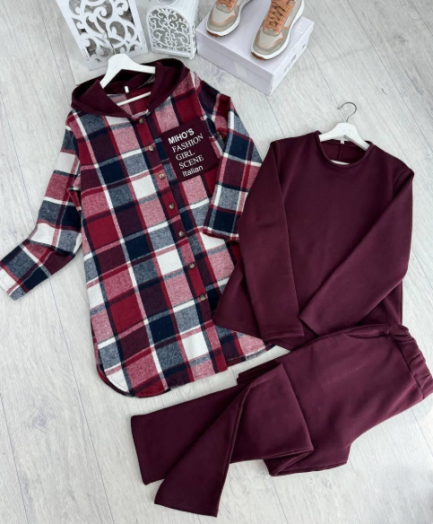 Костюм теплый тройка 49363