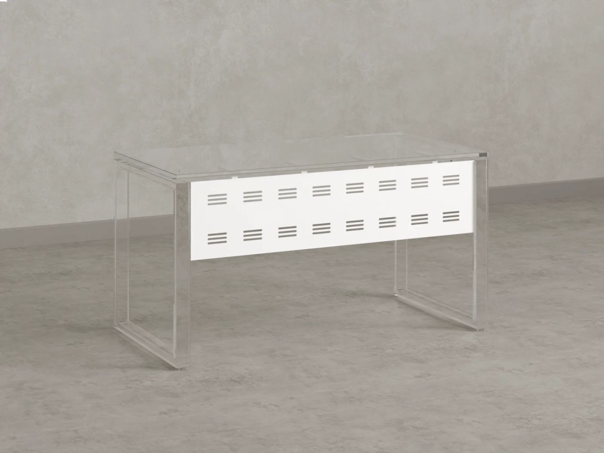 Нижний подвесной экран из металла 1000x300x0,5 RM203-100x30