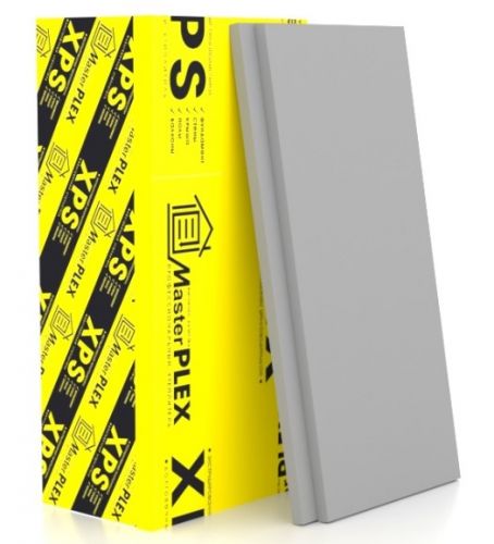 Экструзионный пенополистирол XPS Мастерплекс Фундамент 1185х585х50-L