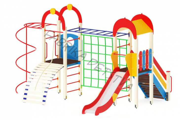 Детский игровой комплекс                          Рада  Горка 1200                                           5400х4370х3000	 - 	ДИК 22-207