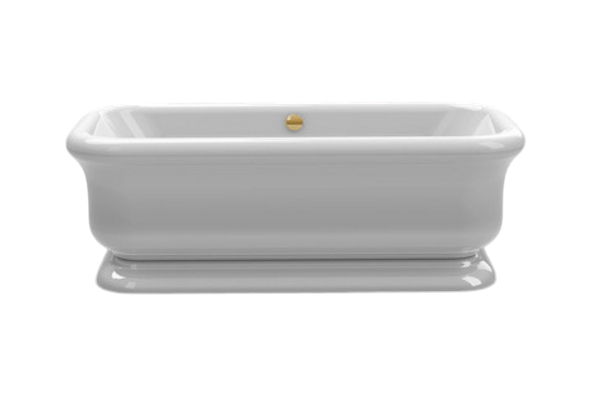 Изображение Ванна Knief Retro 0100-090-14oro 180х85 с акриловым плинтусом