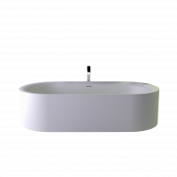 Овальная отдельностоящая ванна Knief Moon 0600-030-01 c LED подсветкой 190х90 схема 1