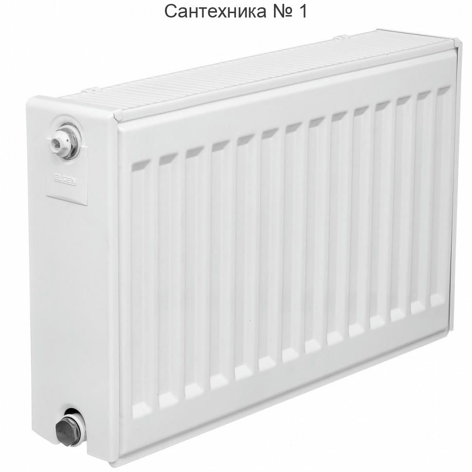 Радиатор стальной панельный ERV 22, 100*600*2300, белый ELSEN