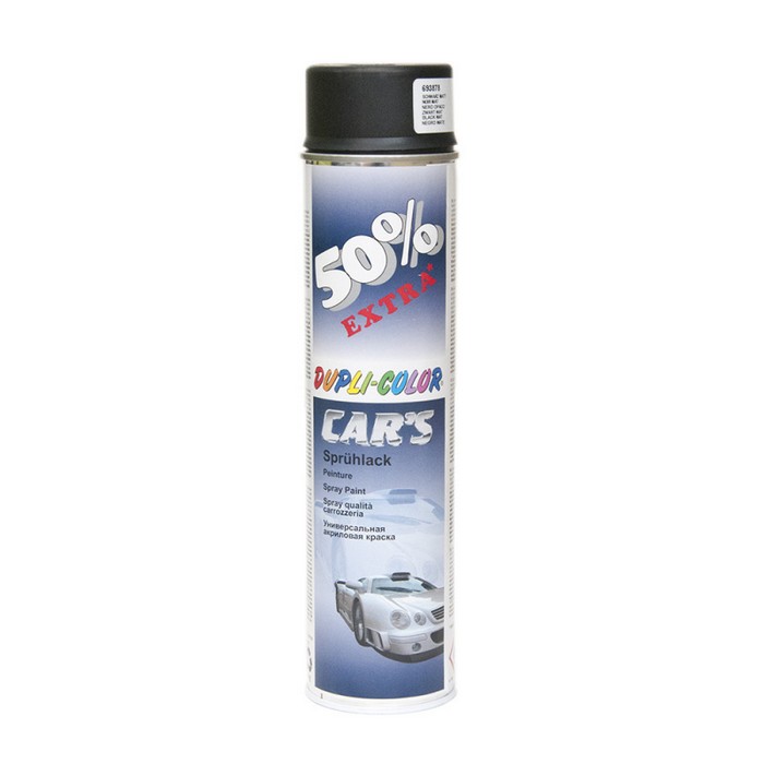 Dupli Color Черная матовая, объём 600мл.
