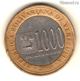 Венесуэла 1000 боливаров 2005