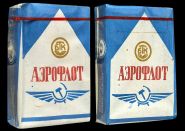 Сигареты - АЭРОФЛОТ. СССР. Бакинский табачный завод. ГОСТ 3935-81 . Редкие. Оригинал verified