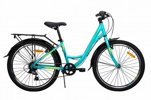 Велосипед Miss-4300 V 24" V010 14" Морская волна