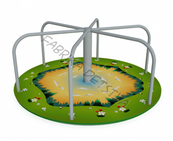 Карусель Радуга                                           1660х1660х800	Лесная сказка	ИО 05-305