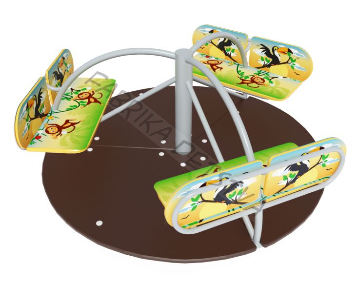 Карусель Солнышко                                                     1660х1660х800	 	ИО 05-303