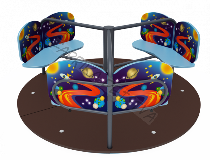 Карусель Фортуна                  1660х1660х800	-	ИО 05-001