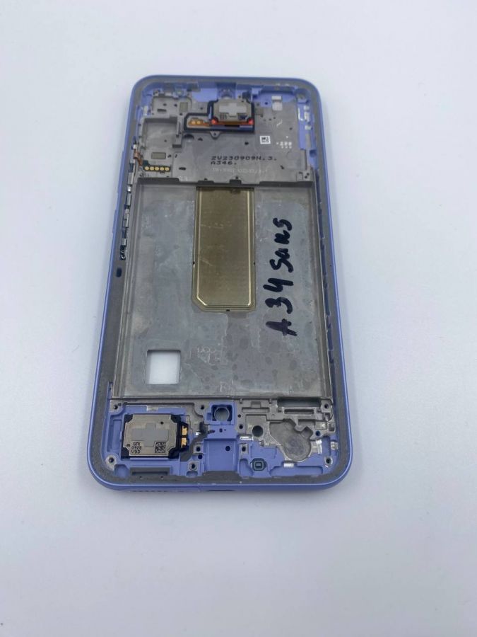 Рамка дисплея для Samsung Galaxy A34 5G (A346B) Фиолетовы (идеал)