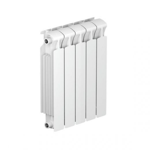 Радиатор биметаллический RIFAR MONOLIT 500 5 секций, боковое подключение (белый RAL 9016)